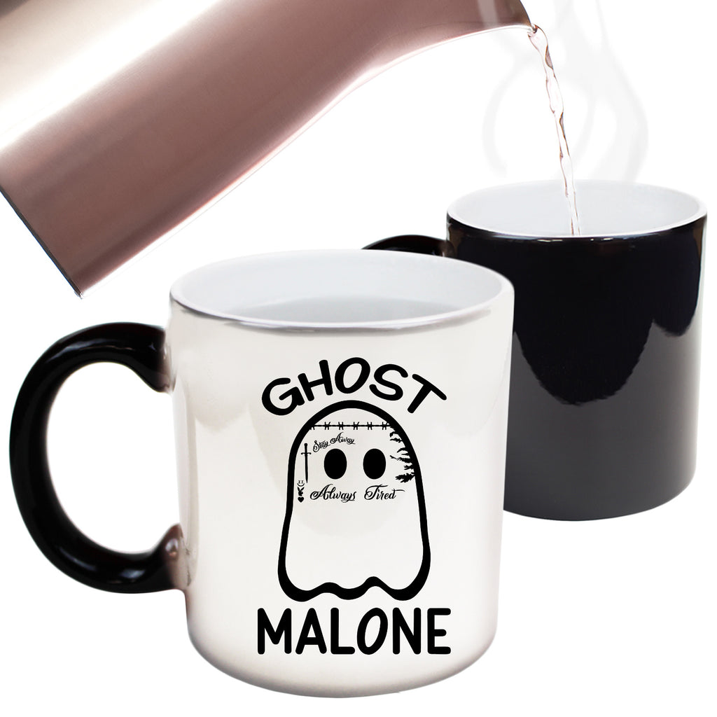 Ghost Malone Halloween Trick Or Treat - Funny Colour Changing Mug