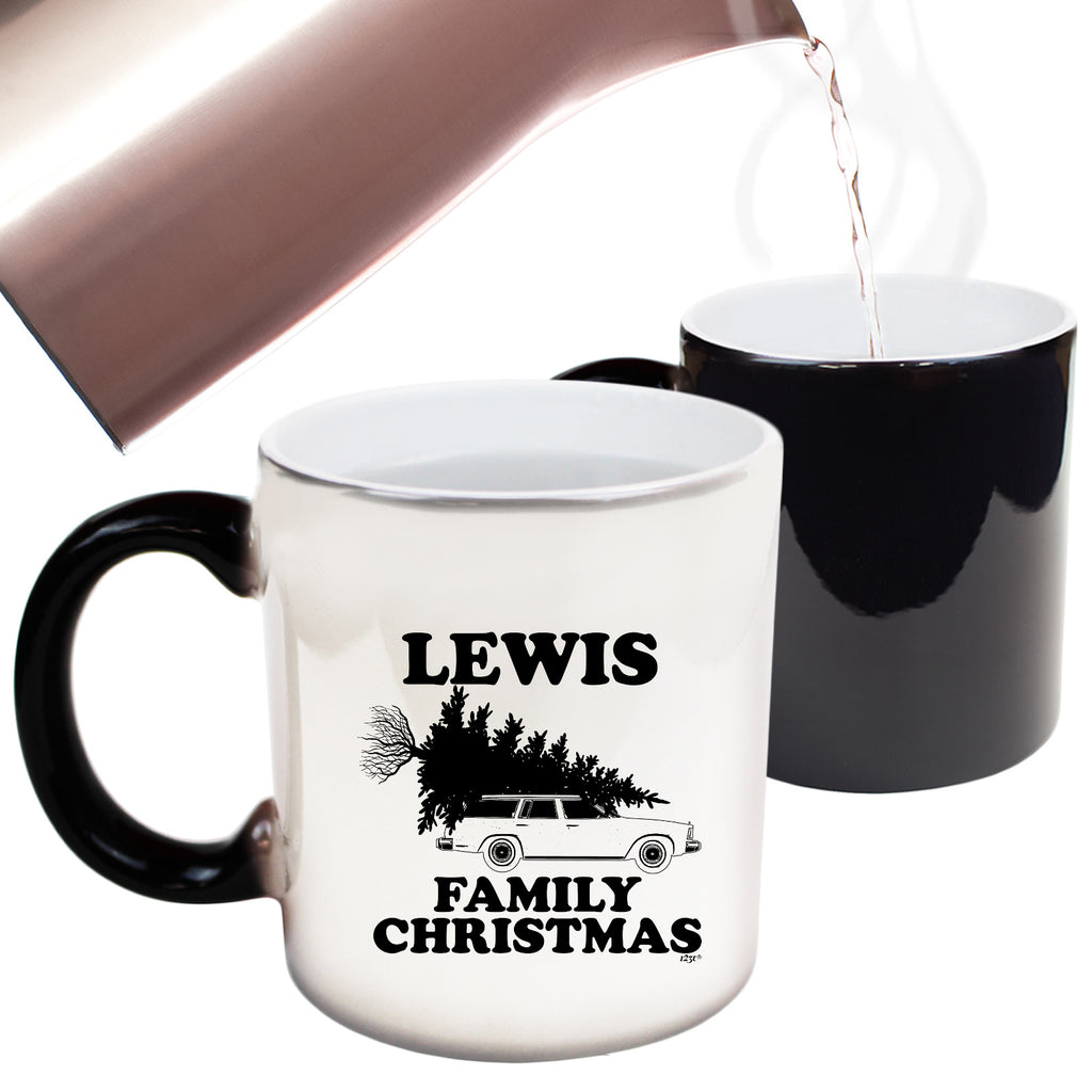 Family Christmas Lewis - Funny Colour Changing Mug