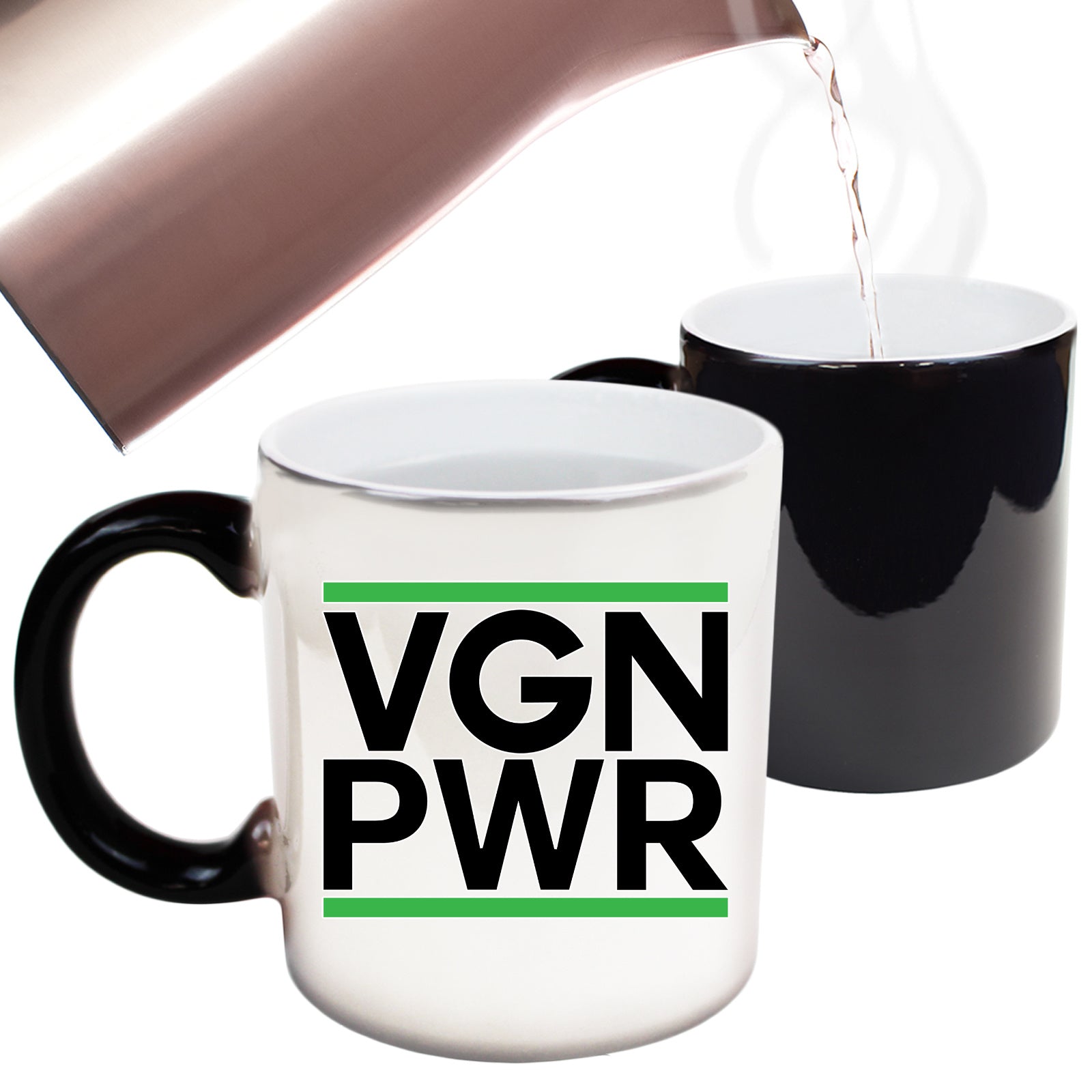 Vegan Power - Funny Colour Changing Mug