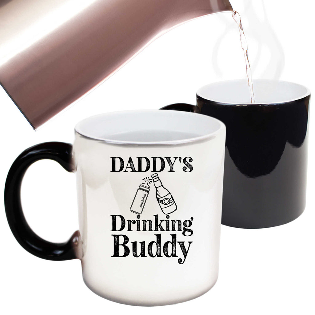 Daddys Drinking Buddy File Baby Father - Funny Colour Changing Mug