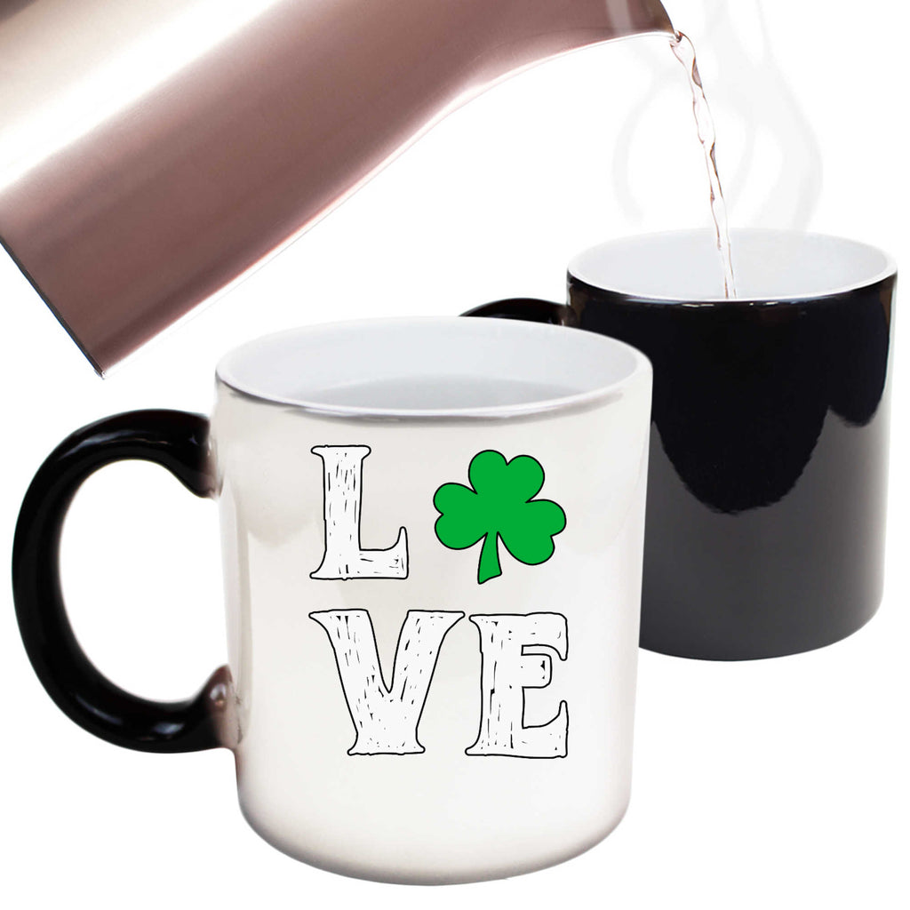Love Irish St Patricks Day Ireland - Funny Colour Changing Mug