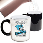 Fishing Couples That Fish Together - Funny Colour Changing Mug