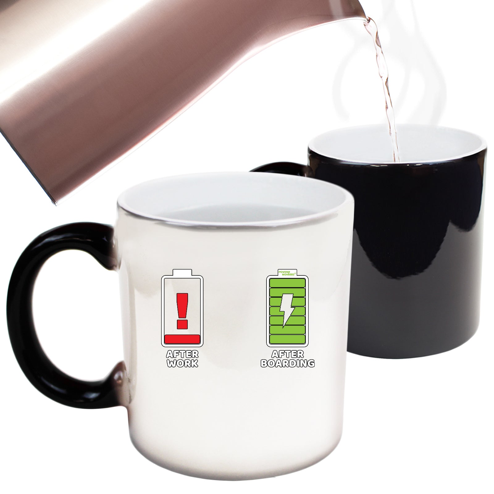 Pm After Work After Boarding - Funny Colour Changing Mug