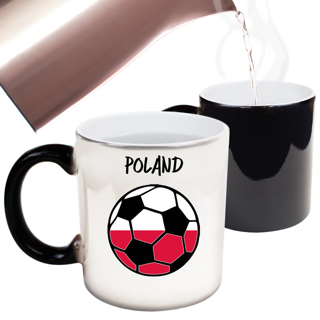 Poland Football - Funny Colour Changing Mug