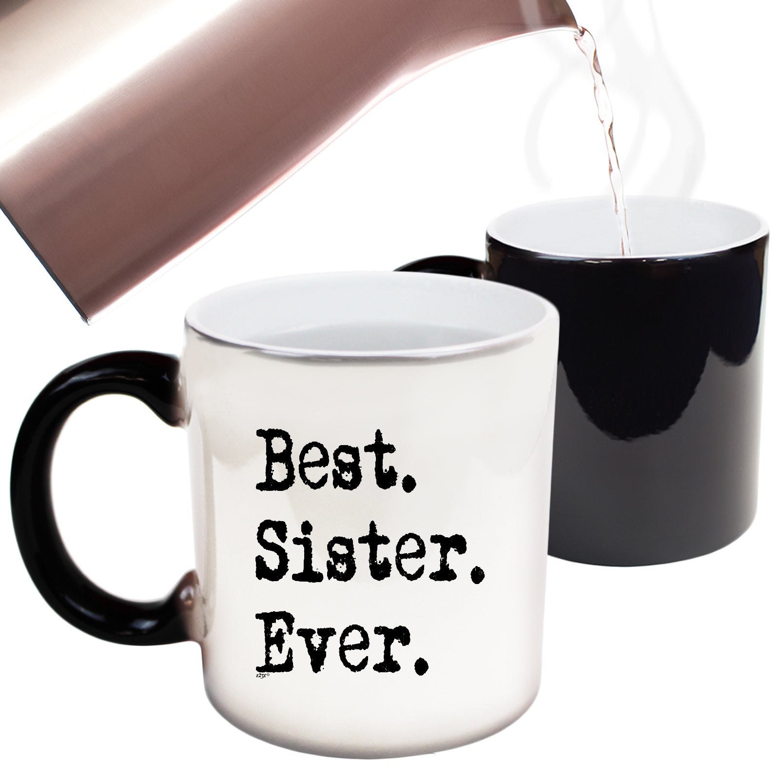 Best Sister Ever - Funny Colour Changing Mug Cup
