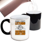 Duck Wasnt Listening I Was Thinking About Hunting - Funny Colour Changing Mug
