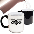 Rltw Todays Schedule - Funny Colour Changing Mug