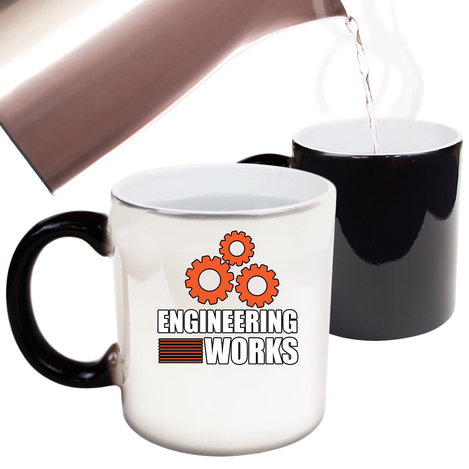 Engineering Works - Funny Colour Changing Mug