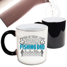 This Is What An Awesome Fishing Dad Looks Like - Funny Colour Changing Mug