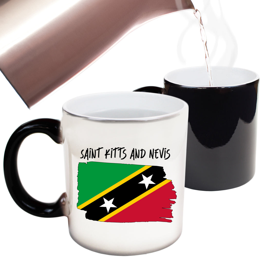 Saint Kitts And Nevis - Funny Colour Changing Mug