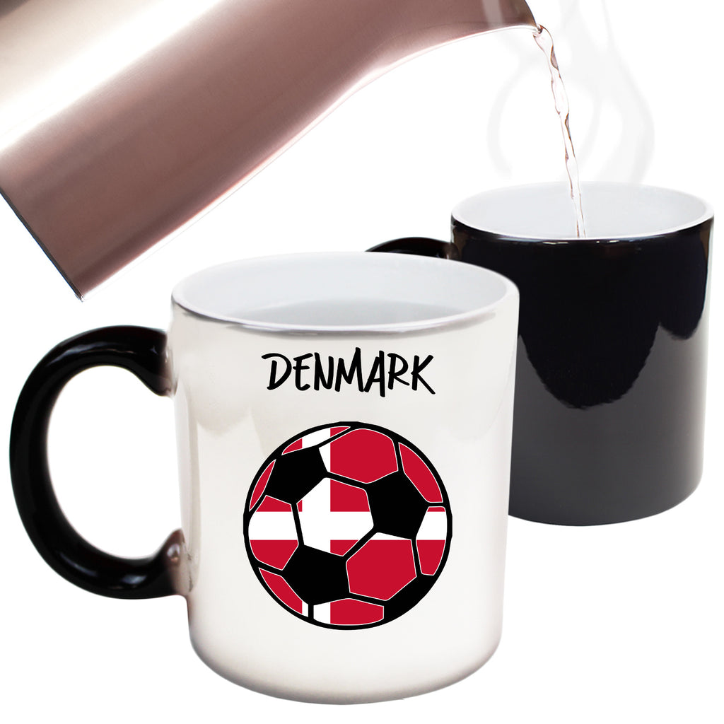 Denmark Football - Funny Colour Changing Mug