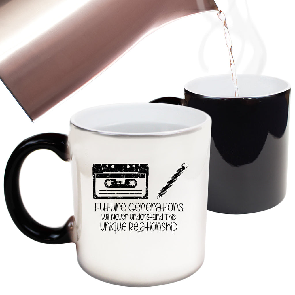 Future Generations Will Never Understand Retro - Funny Colour Changing Mug Cup