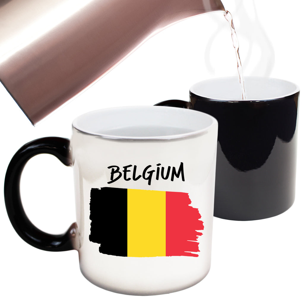 Belgium - Funny Colour Changing Mug