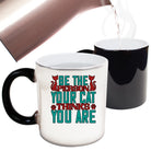 Cat Be The Person Your Cat Thinks You Are - Funny Colour Changing Mug