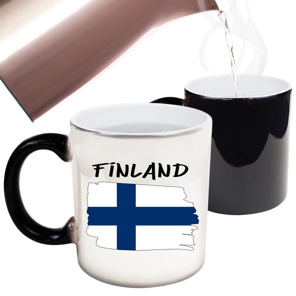 Finland - Funny Colour Changing Mug
