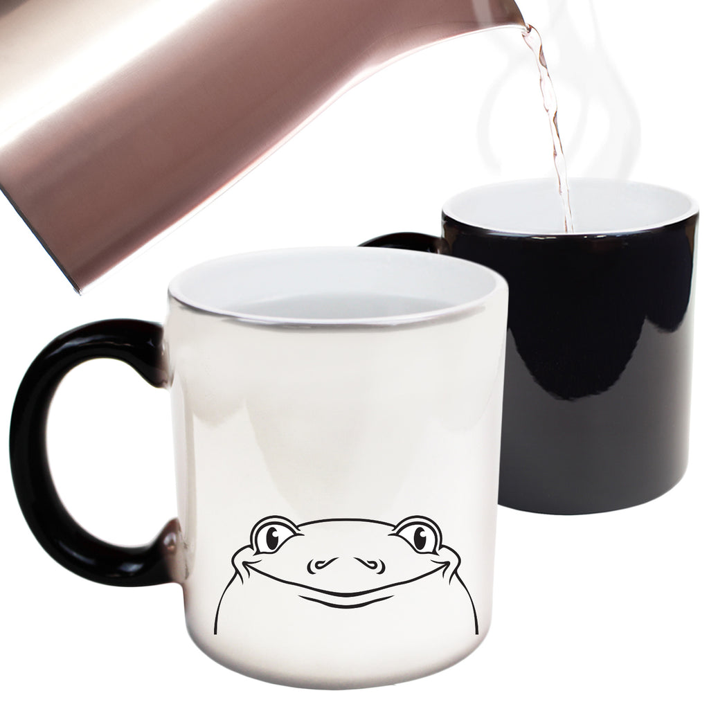 Frog Animal Face Ani Mates - Funny Colour Changing Mug Cup