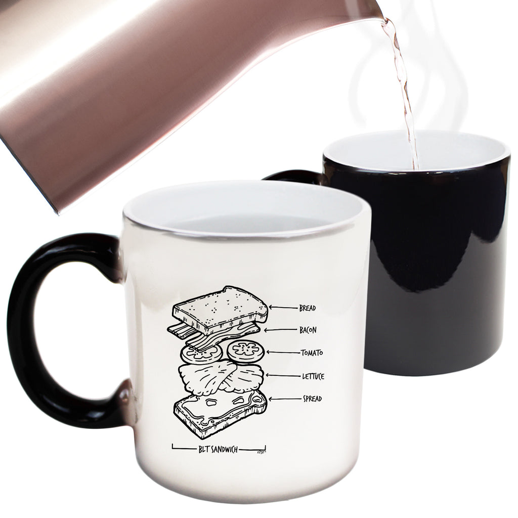 Blt Sandwich - Funny Colour Changing Mug Cup