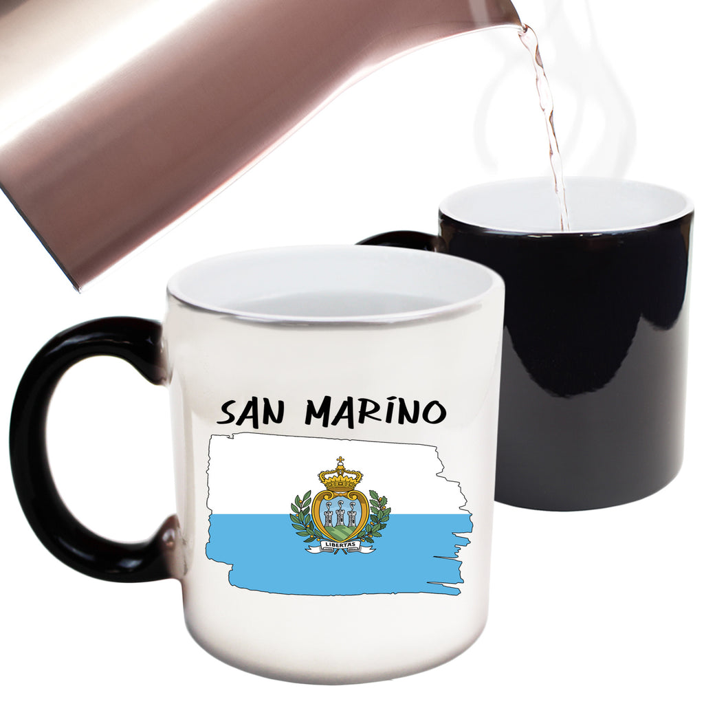 San Marino - Funny Colour Changing Mug