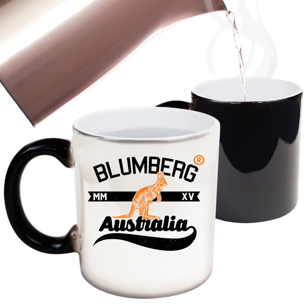 Blumberg Kangaroo Orange Australia - Funny Colour Changing Mug