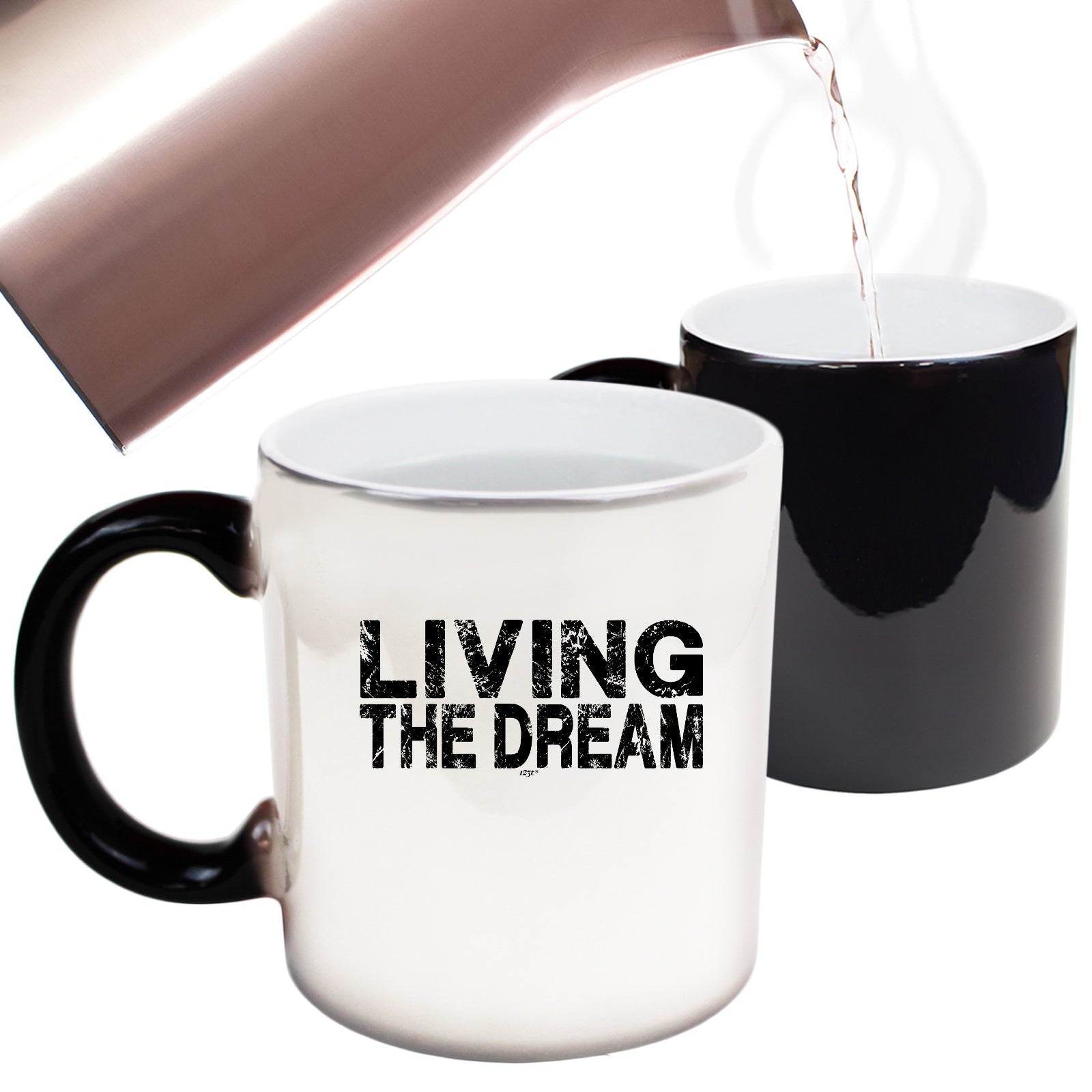 Living The Dream - Funny Colour Changing Mug