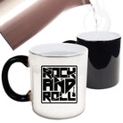 Rock And Roll Music - Funny Colour Changing Mug