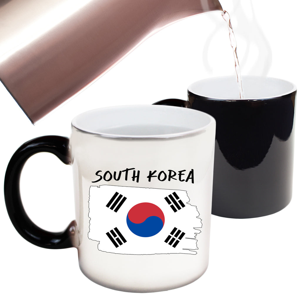 South Korea - Funny Colour Changing Mug