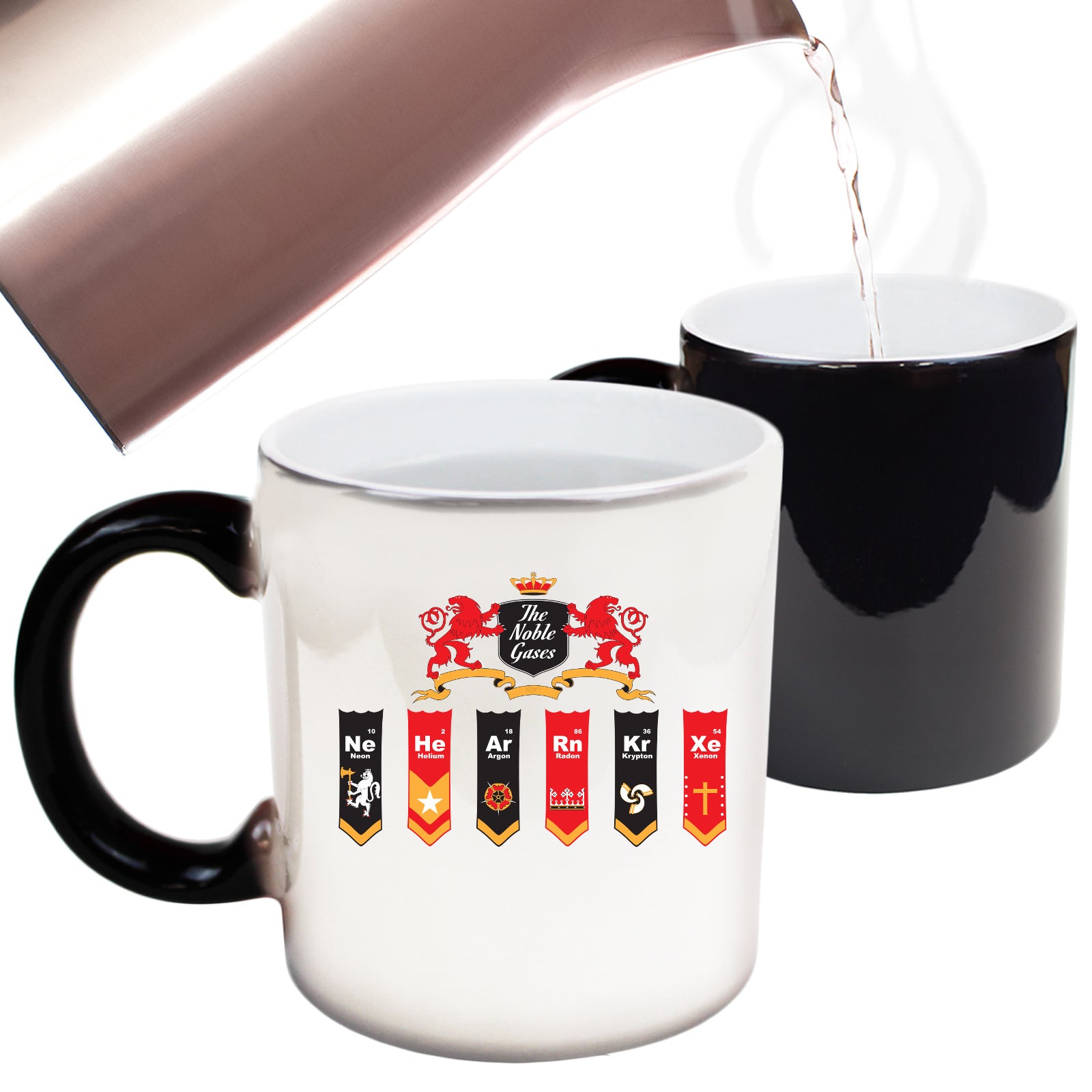 The Noble Gases - Funny Colour Changing Mug