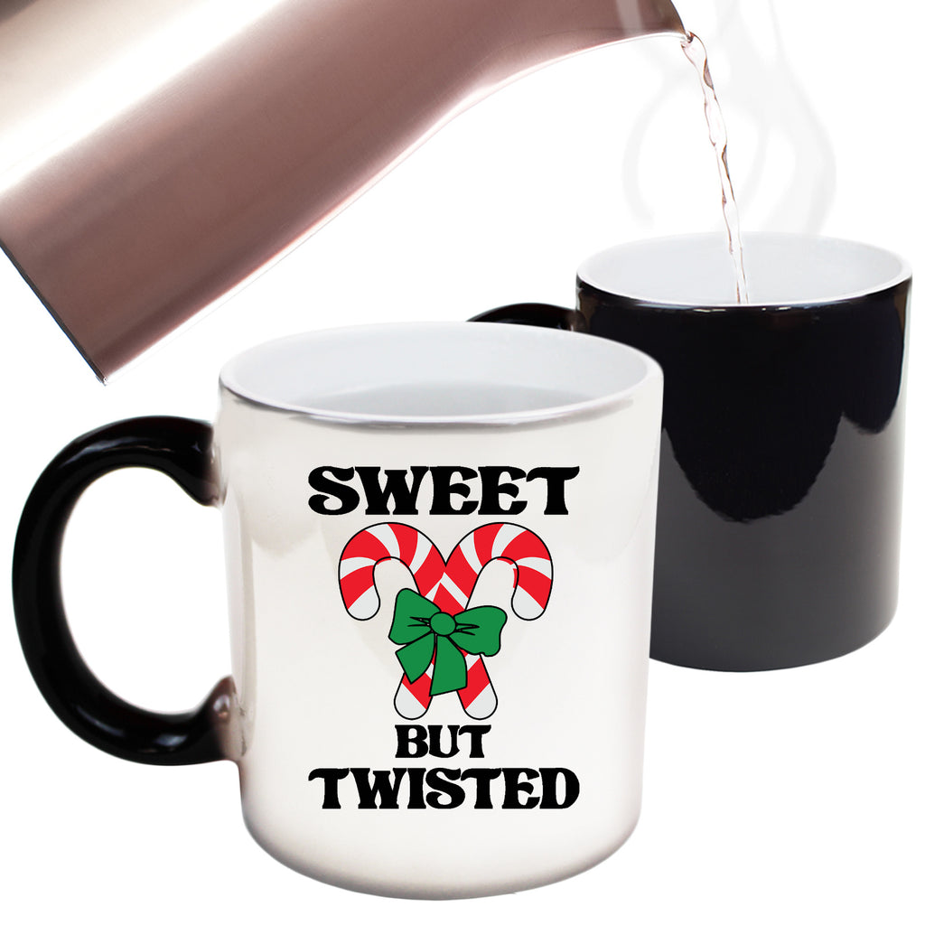 Sweet But Twisted Christmas Xmas Candy - Funny Colour Changing Mug