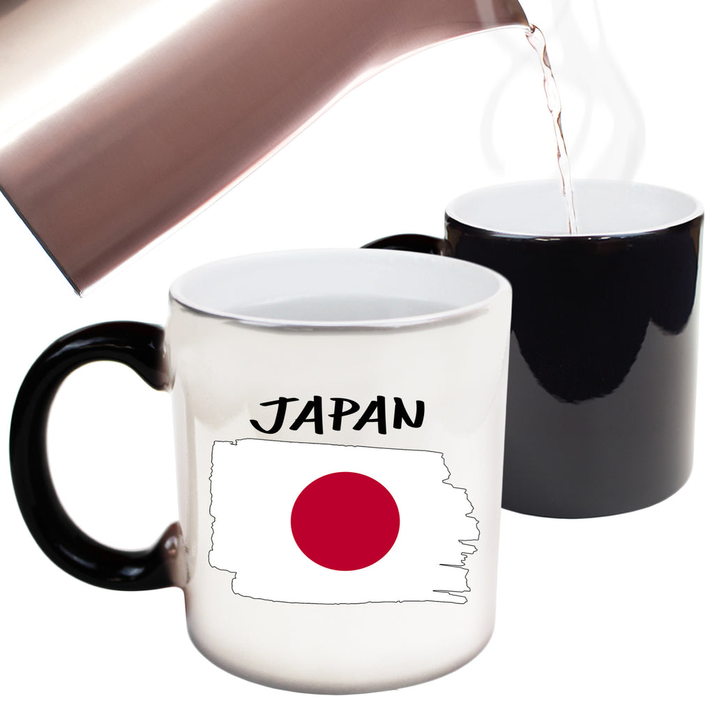 Japan - Funny Colour Changing Mug