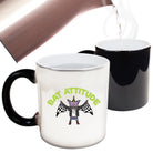 Bat Attitude - Funny Colour Changing Mug Cup