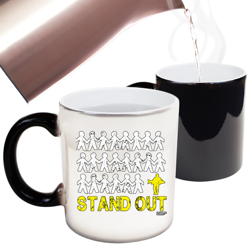 Dw Stand Out Carp Fish - Funny Colour Changing Mug