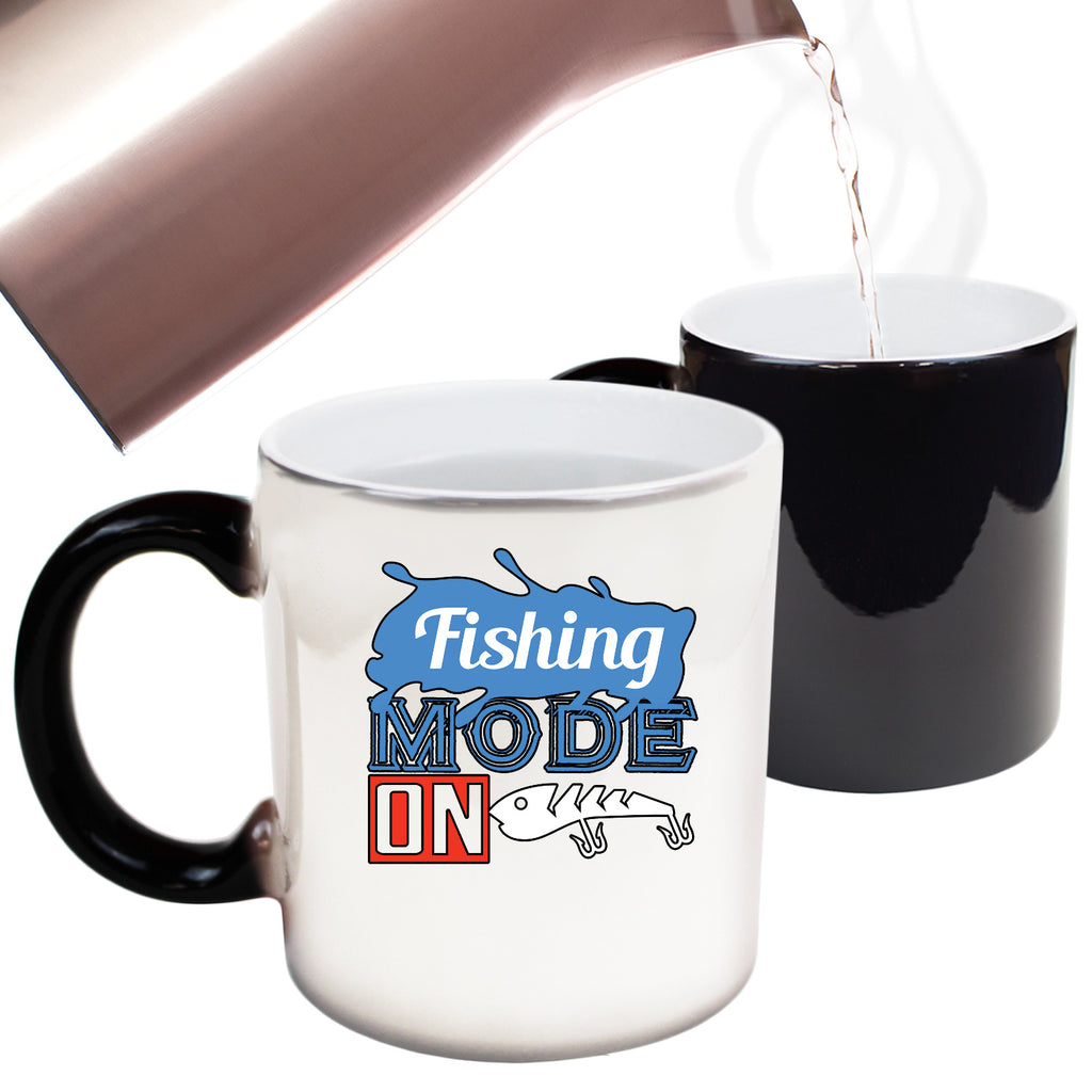 Fishing Mode On - Funny Colour Changing Mug