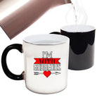 I Am With Gorgeous - Funny Colour Changing Mug