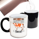 I Just Really Like Cows Ok - Funny Colour Changing Mug