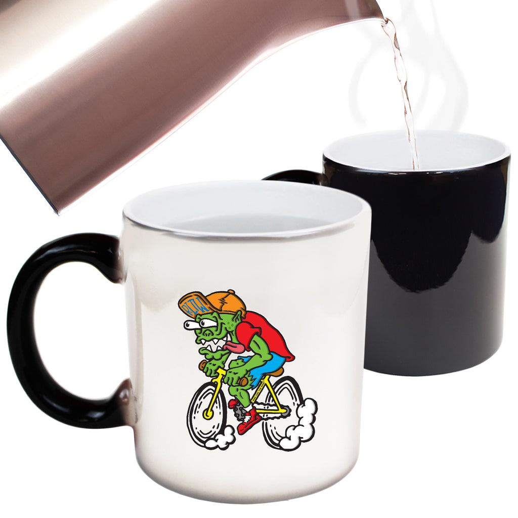 Rltw Weirdo Cyclist - Funny Colour Changing Mug