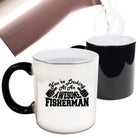 Youre Looking At An Awesome Fisherman - Funny Colour Changing Mug