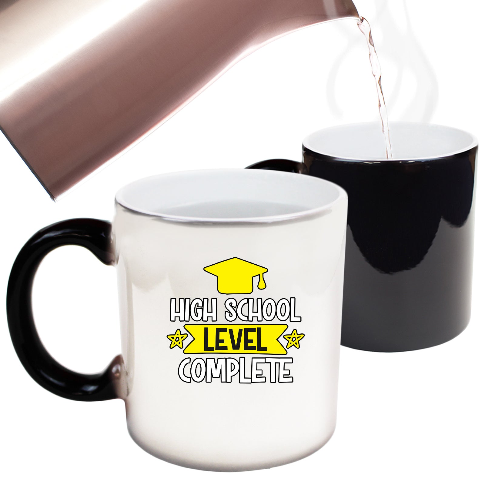 High School Level Complete - Funny Colour Changing Mug