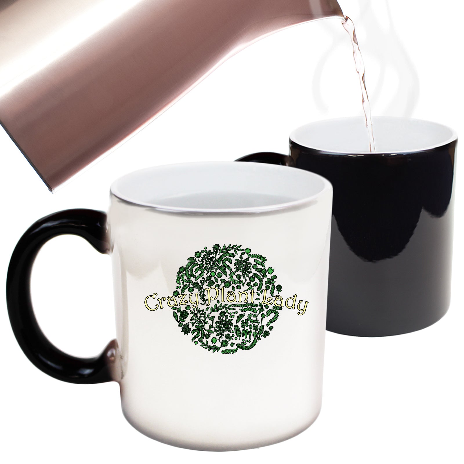 Crazy Plant Lady Garden - Funny Colour Changing Mug Cup