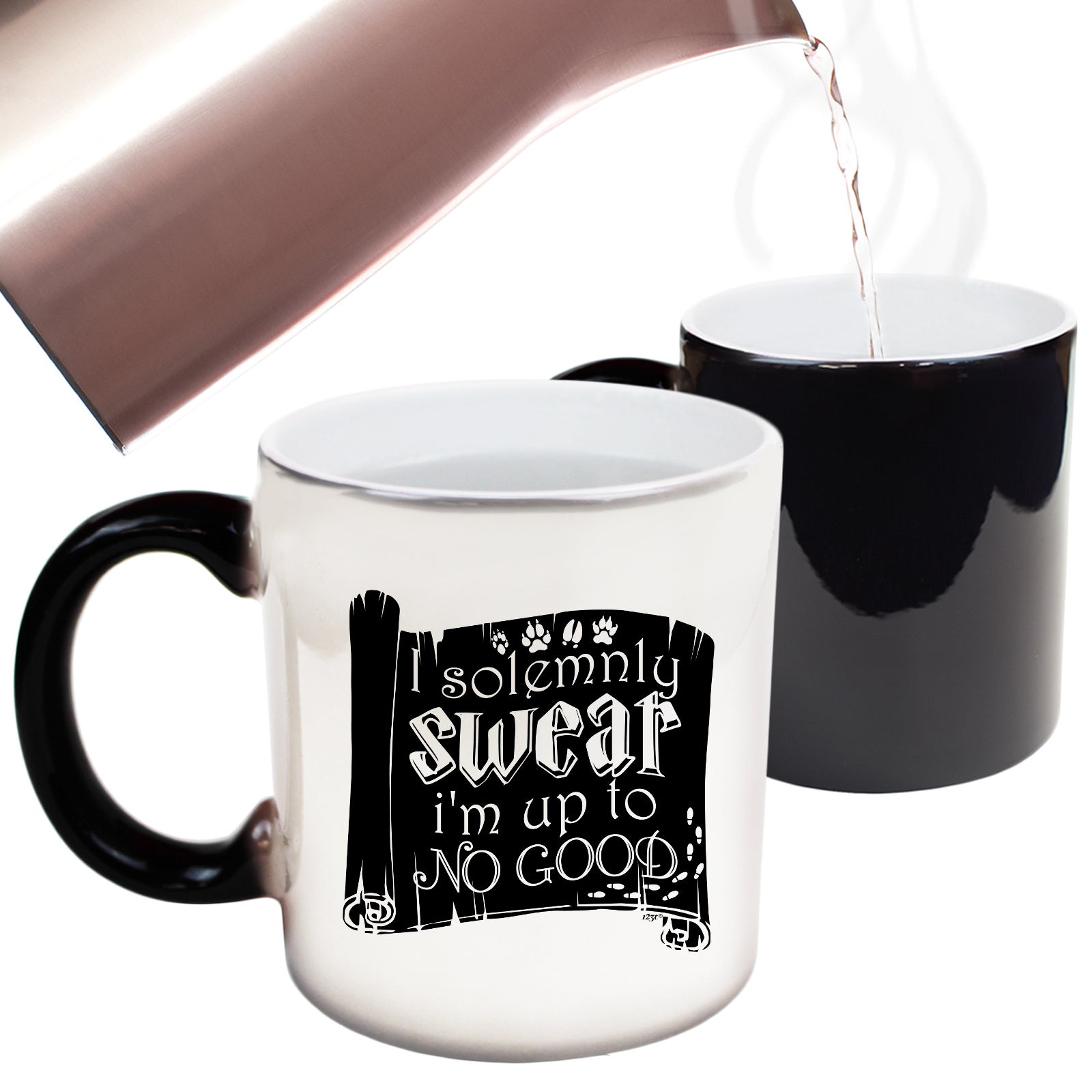 Solemnly Swear Im Up To No Good - Funny Colour Changing Mug