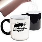 Oob Golf Choose Your Weapon - Funny Colour Changing Mug
