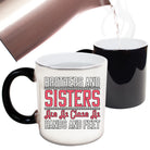 Brothers And Sisters Are As Close As Hands And Feet - Funny Colour Changing Mug