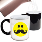 Moustache Smile - Funny Colour Changing Mug