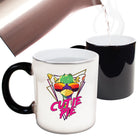 Giraffe Retro Animal - Funny Colour Changing Mug