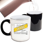 Pm Its A Skiing Thing - Funny Colour Changing Mug