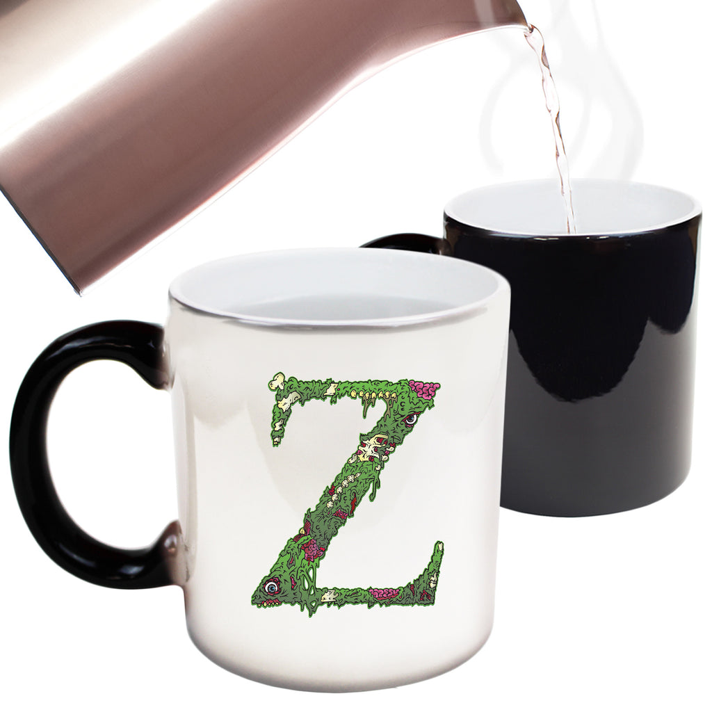 Z For Zombie - Funny Colour Changing Mug