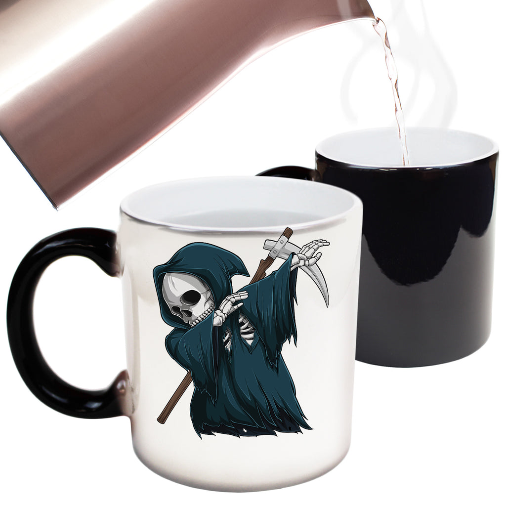 Reaper Dab Halloween Trick Or Treat - Funny Colour Changing Mug