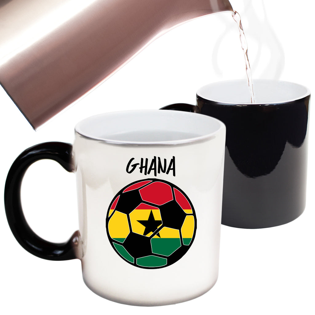 Ghana Football - Funny Colour Changing Mug