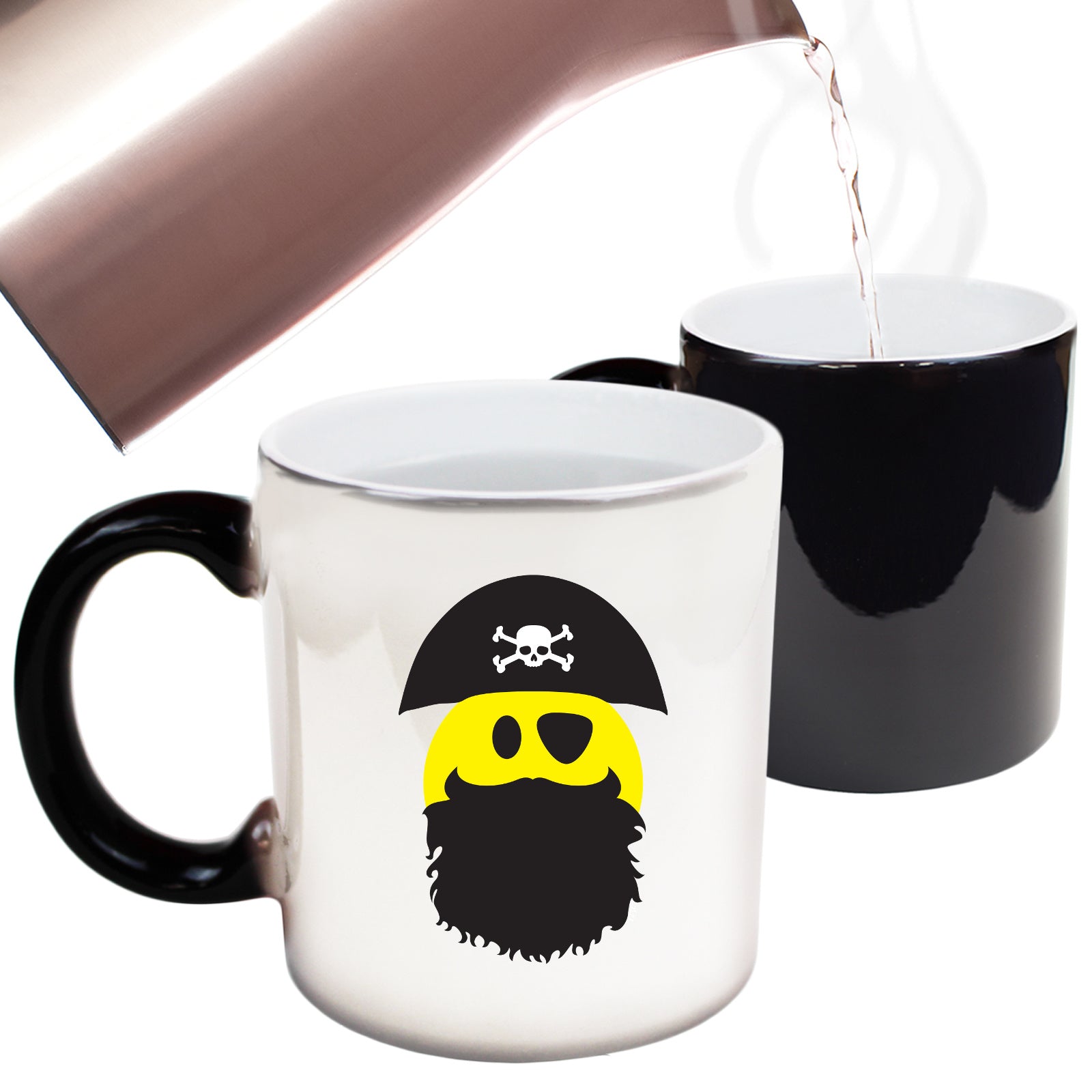 Pirate Smile - Funny Colour Changing Mug