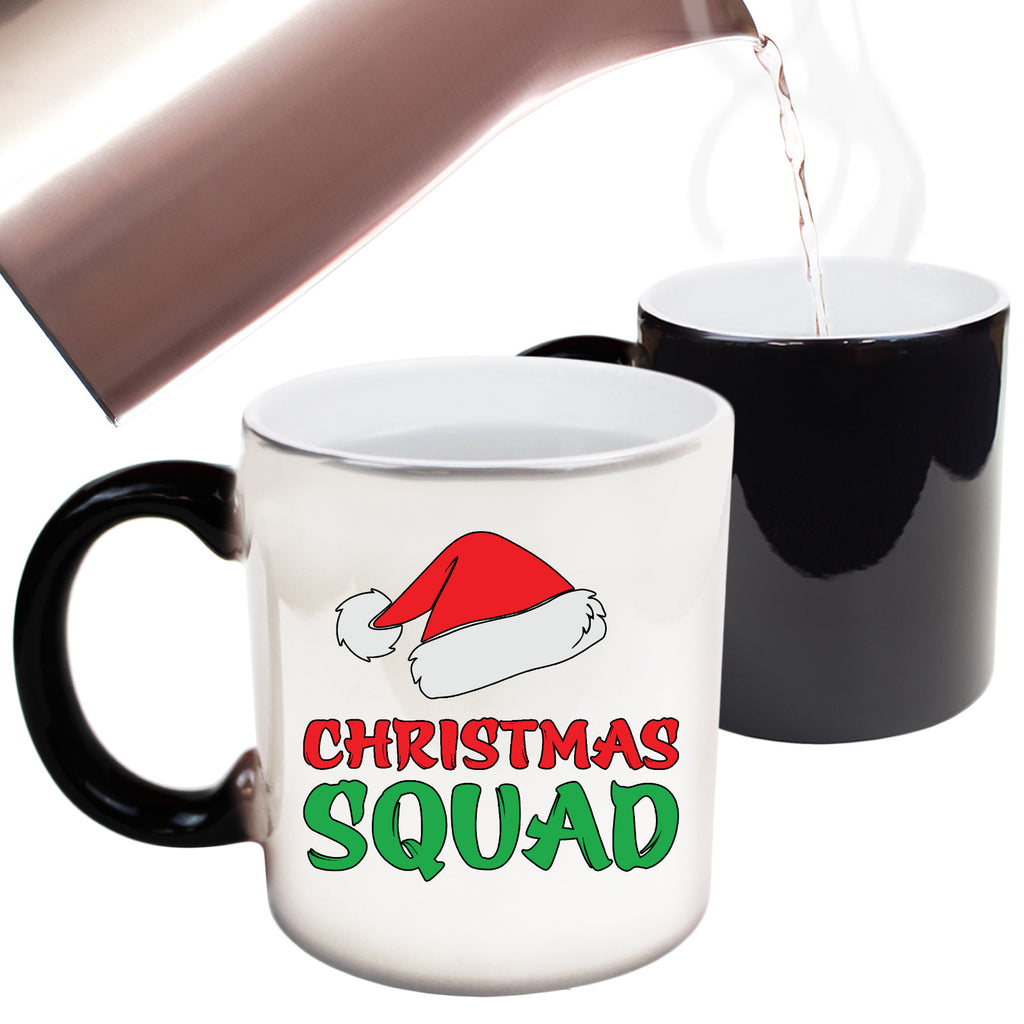 Christmas Squad Santa Xmas - Funny Colour Changing Mug