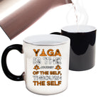 Yogo Is The Journey Of The Self - Funny Colour Changing Mug